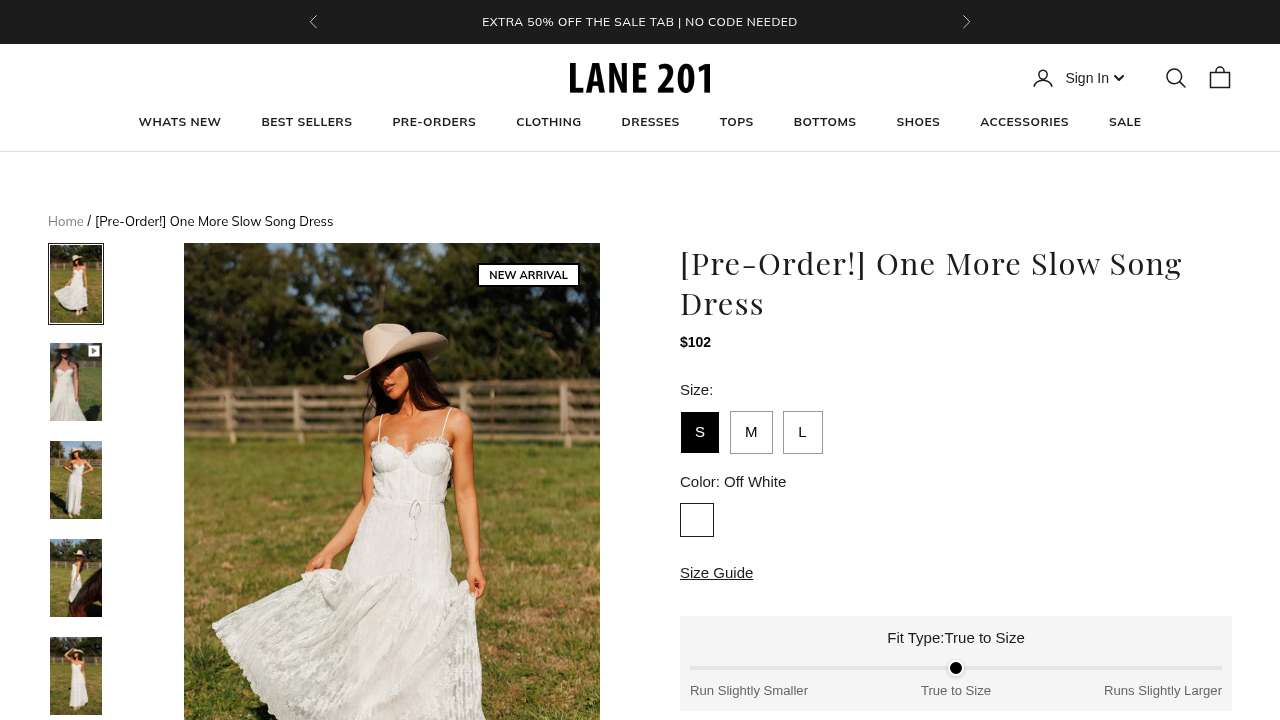 Lane 201 second pre-order product, $102